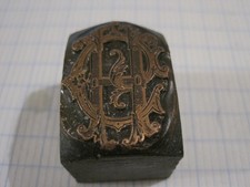 Ancien tampon cuivre d'occasion  Melun