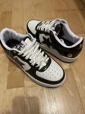 Bapesta schuhe schwarz gebraucht kaufen  Donaueschingen