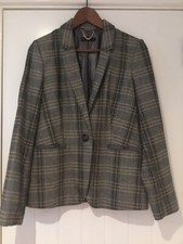 Tweed herringbone blazer for sale  DARLINGTON