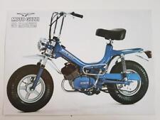 Folheto de vendas de motocicletas MOTO-GUZZI MAGNUM 50cc c1976 TEXTO ITALIANO comprar usado  Enviando para Brazil
