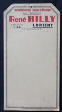 Ancien carton publicitaire d'occasion  Nantes-