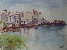 Aquarelle originale signée d'occasion  Moissac