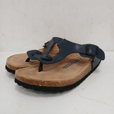 Birkenstock navy sandals for sale  ROMFORD