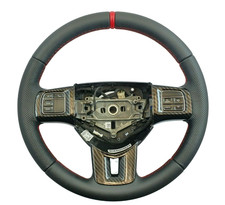 Usado, Volante Dodge Journey Grand Caravan Fiat Freemont NOVO COURO Vermelho Carbono comprar usado  Enviando para Brazil