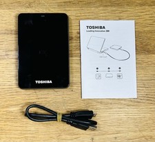 Disco rígido externo portátil Toshiba V73600-A 500GB capacidade de armazenamento comprar usado  Enviando para Brazil