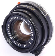 Summicron 40mm lens for sale  FOLKESTONE