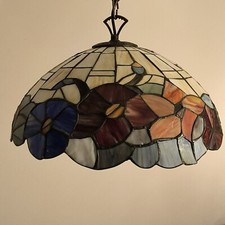 Tiffany hängelampe floral gebraucht kaufen  Kösching