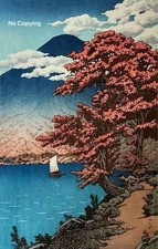 Authentique kawase hasui d'occasion  Expédié en France