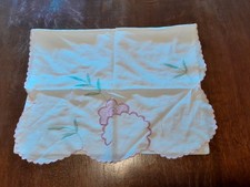 Vintage cotton embroidered for sale  OTLEY