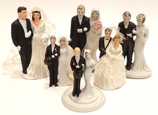 Usado, LOTE de enfeites antigos vintage de resina bisque para bolo de casamento dos anos 1930 a 1960 comprar usado Usado, LOTE de enfeites antigos vintage de resina bisque para bolo de casamento dos anos 1930 a 1960 comprar usado  Enviando para Brazil