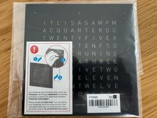 Frontcover qlocktwo black gebraucht kaufen  Trittau