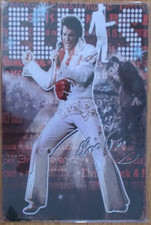 Elvis metal sign for sale  STOKE-ON-TRENT