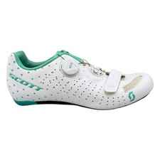 Sapatos de ciclismo Scott Road Comp feminino tamanho 40 EUA 8 branco azul-petróleo boa bicicleta sem palmilhas comprar usado  Enviando para Brazil