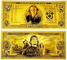 Harry Potter 5 galeonów PVC Notatka kolekcjonerska – Hermiona Granger Design – Fantazja na sprzedaż Harry Potter 5 galeonów PVC Notatka kolekcjonerska – Hermiona Granger Design – Fantazja na sprzedaż  PL