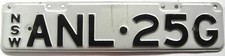 Nummernschild new south gebraucht kaufen  Wachtberg
