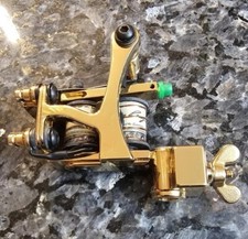 Máquina de tatuagem Gold Destroy Troy Mike Pike Collaboration  comprar usado  Enviando para Brazil