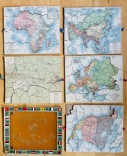 Holz puzzle atlas gebraucht kaufen  Bad Zwischenahn