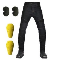 Jeans uomo moto con protezioni - men's motorcycle jeans with protections na sprzedaż  Wysyłka do Poland
