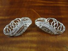 Spun silver loops for sale  USA