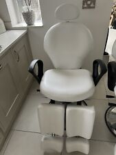 White pedicure chair for sale  DERBY