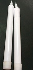 2 velas cônicas sem chama cintilantes operadas por bateria luzes decoração de férias  comprar usado 2 velas cônicas sem chama cintilantes operadas por bateria luzes decoração de férias  comprar usado  Enviando para Brazil