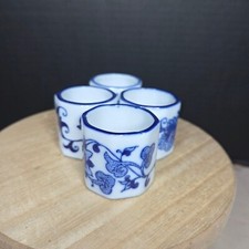 Blue floral porcelain for sale  Fairfield