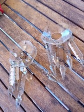 Ancienne pampilles cristal d'occasion  Renaison