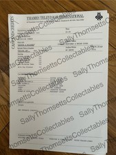 Pages cast credits for sale  UK