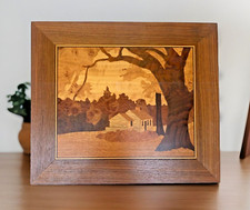 Vtg wood inlay for sale  Raleigh