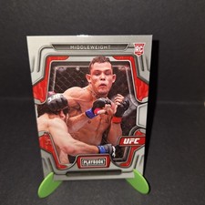 2023 Panini Chronicles UFC - Playbook Caio Borralho #119 Ouro /10 (RC) comprar usado  Enviando para Brazil