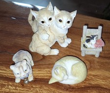 Vintage cat ornaments for sale  MILTON KEYNES