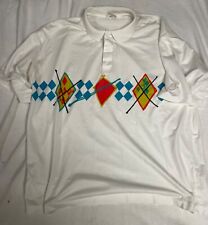 Camisa Tenis Fiesta Nike Vintage RARA Blanca Talla Grande L Años 90 segunda mano  Embacar hacia Argentina