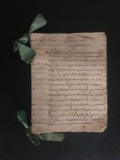 1759 contrat mariage d'occasion  Le Thor