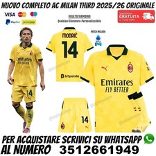 Terza maglia milan usato  Riolo Terme