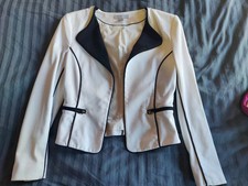 White blazer zip for sale  LONDON
