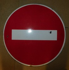 Ancien panneau sens d'occasion  Strasbourg-