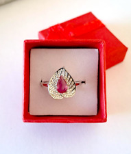 Bague rubis argent d'occasion  L'Île-Rousse