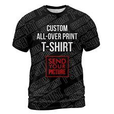 Camiseta estampada personalizada por toda parte: libere sua criatividade – projete sua! comprar usado  Enviando para Brazil