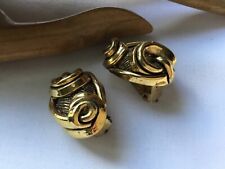 Boucles oreilles dorées d'occasion  Auch