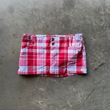 Saia xadrez vintage Abercrombie micro mini feminina tamanho 12 bolsos vermelhos comprar usado Saia xadrez vintage Abercrombie micro mini feminina tamanho 12 bolsos vermelhos comprar usado  Enviando para Brazil