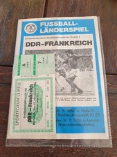 Ddr fussball programmheft gebraucht kaufen  Leipzig