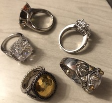 large 8 bling ring for sale  Wheeling