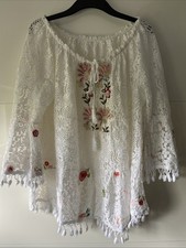 Strandtunika spitze tunika gebraucht kaufen  Maintal