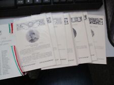 Folder cartoline medaglie usato  Ragusa
