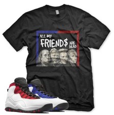 Camiseta preta All My Friends Are Dead para J1 10 Westbrook Royal Class 2006 comprar usado  Enviando para Brazil