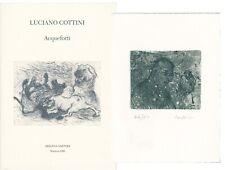 Luciano cottini acqueforti usato  Acqui Terme