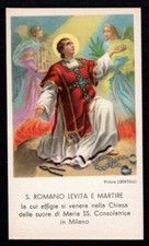 Romano levita martire usato  Milano
