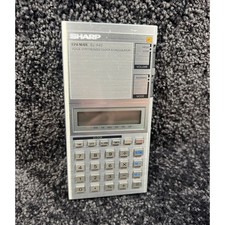 Vintage Sharp EL-640 Sintetizador de Voz Calculadora Relógio Japão Retrô Testado Funciona, usado comprar usado Vintage Sharp EL-640 Sintetizador de Voz Calculadora Relógio Japão Retrô Testado Funciona, usado comprar usado  Enviando para Brazil