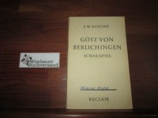 Götz berlichingen goethe gebraucht kaufen  Dortmund