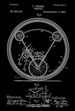 1897 unicycle tolson for sale  USA